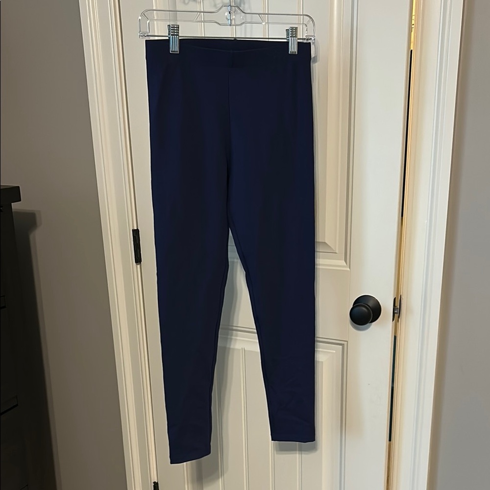 Draper James Blue Leggings Slim Fit Stretch